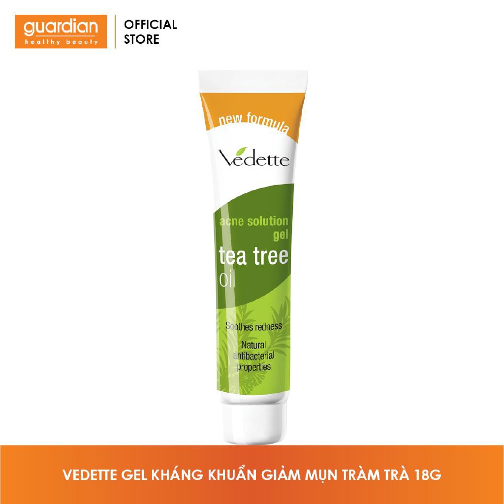 Gel Kháng Khuẩn Giảm Mụn Vedette Tràm Trà 18g