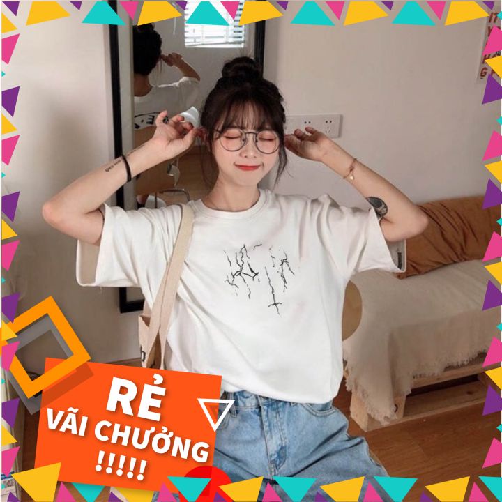 Áo thun nam nữ unisex tay lỡ TS01, áo phông tay lỡ unisex form rộng oversize streetwear | BigBuy360 - bigbuy360.vn