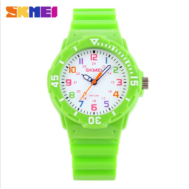 [GIÁ HỦY DIỆT]  Đồng hồ unisex đồng hồ trẻ em chống nước skmei 1043 | BigBuy360 - bigbuy360.vn