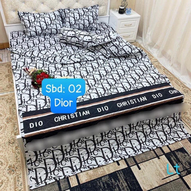 Bộ chăn ga gối cotton ⚡ RẺ NHẤT SHOPEE⚡ Chăn ga gối cotton Hàn Quốc đủ màu đủ size