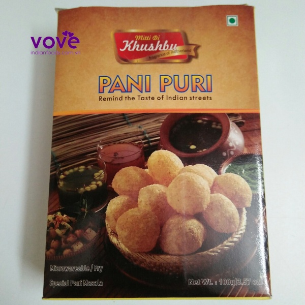 Bánh MITTI Pani Puri hộp 100gr