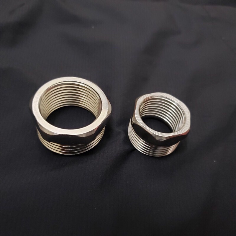 Nối ren  bằng inox ren trong, Ren Ngoài 21, 27, 34