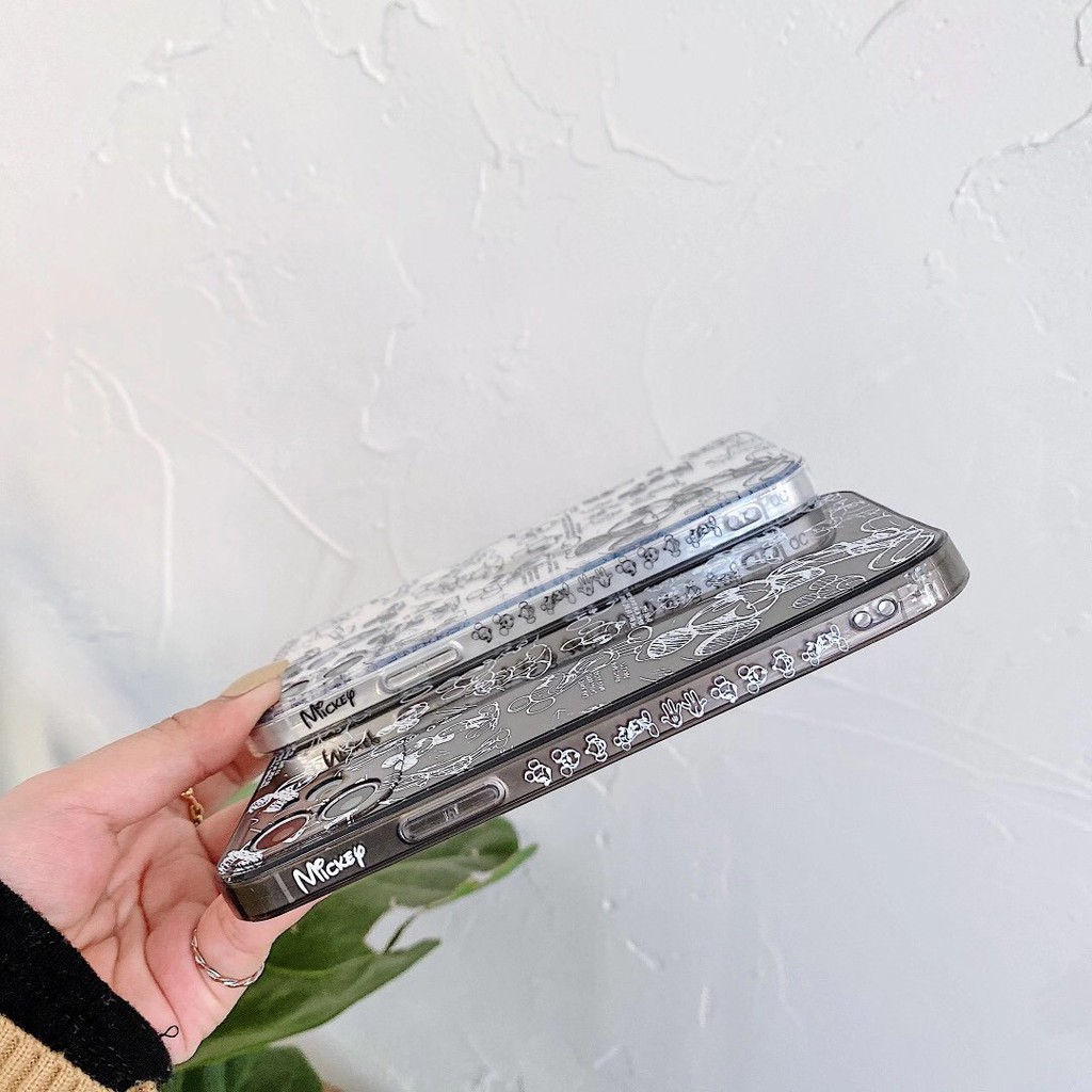 Ốp điện thoại TPU in họa tiết chuột Mickey dễ thương cho iPhone 12/12ProMax/12Mini/11ProMax/11/7Plus/Xs Max/Xr | BigBuy360 - bigbuy360.vn