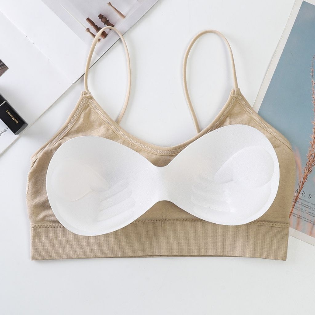 Áo bra nữ tập gym 2 dây mảnh quyến rũ DEVARI B7704