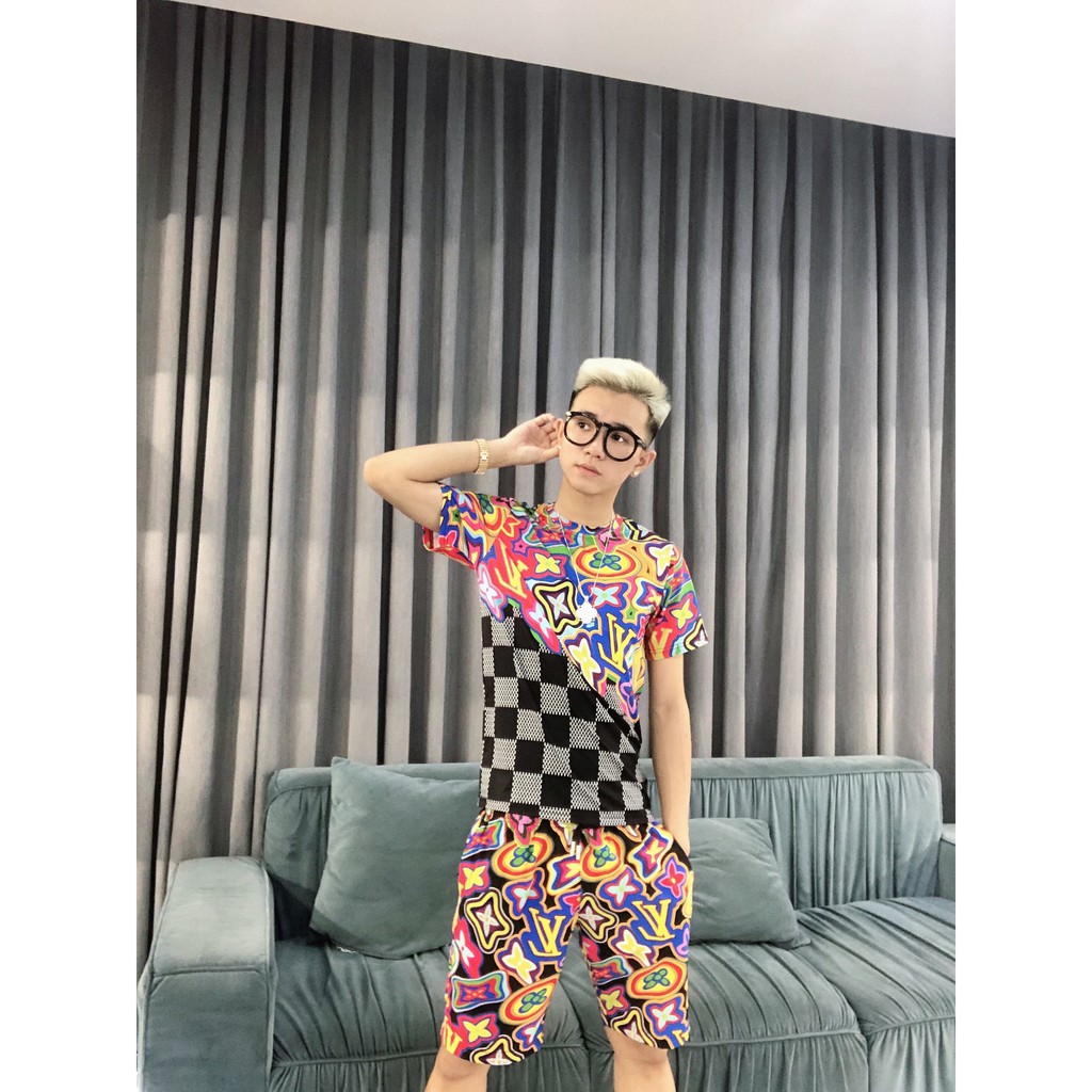 Bộ thể thao nam  , đồ bộ nam, bộ hè chất lạnh thoáng mát mặc nhà, tập GYM, dạo phố, du lịch,  thời trang nam mùa hè 2021 | BigBuy360 - bigbuy360.vn