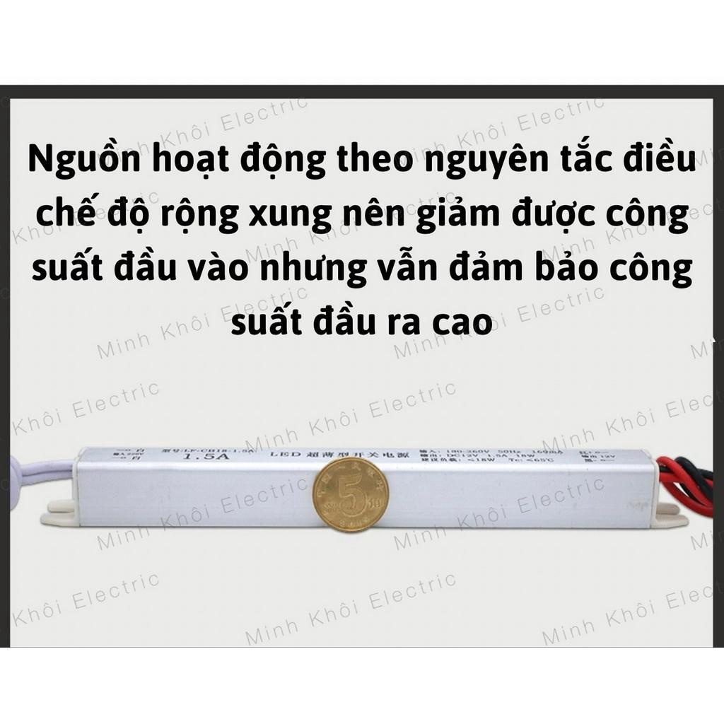 Nguồn Led đũa, nguồn đũa led 12v 2A, 3A,5A,12A hàng chất lượng, nguồn đèn led đũa