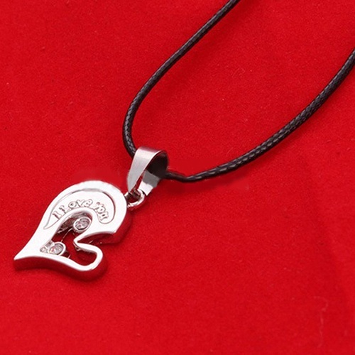 [Hàng Có Sẵn] Set 2 Dây Chuyền Ghép Hình Trái Tim Cho Cặp Đôi