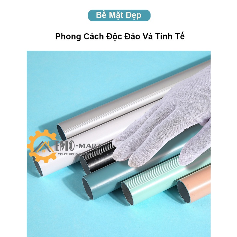 ⚡️𝐇𝐚̀𝐧𝐠 𝐗𝐮𝐚̂́𝐭 𝐊𝐡𝐚̂̉𝐮⚡️ Thanh Treo Rèm ⚡️ Hợp kim nhôm cao cấp - Thiết kế chống ổn khi kéo rèm - Tặng kèm đinh vít