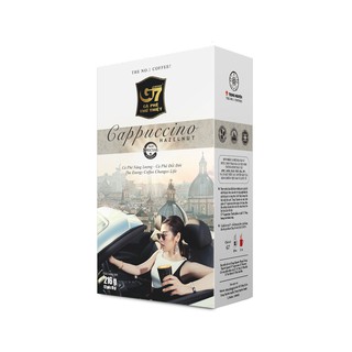 Cà phê Legend Cappuccino hương Hazelnut-Hộp12sticks -  Trung Nguyên Legend