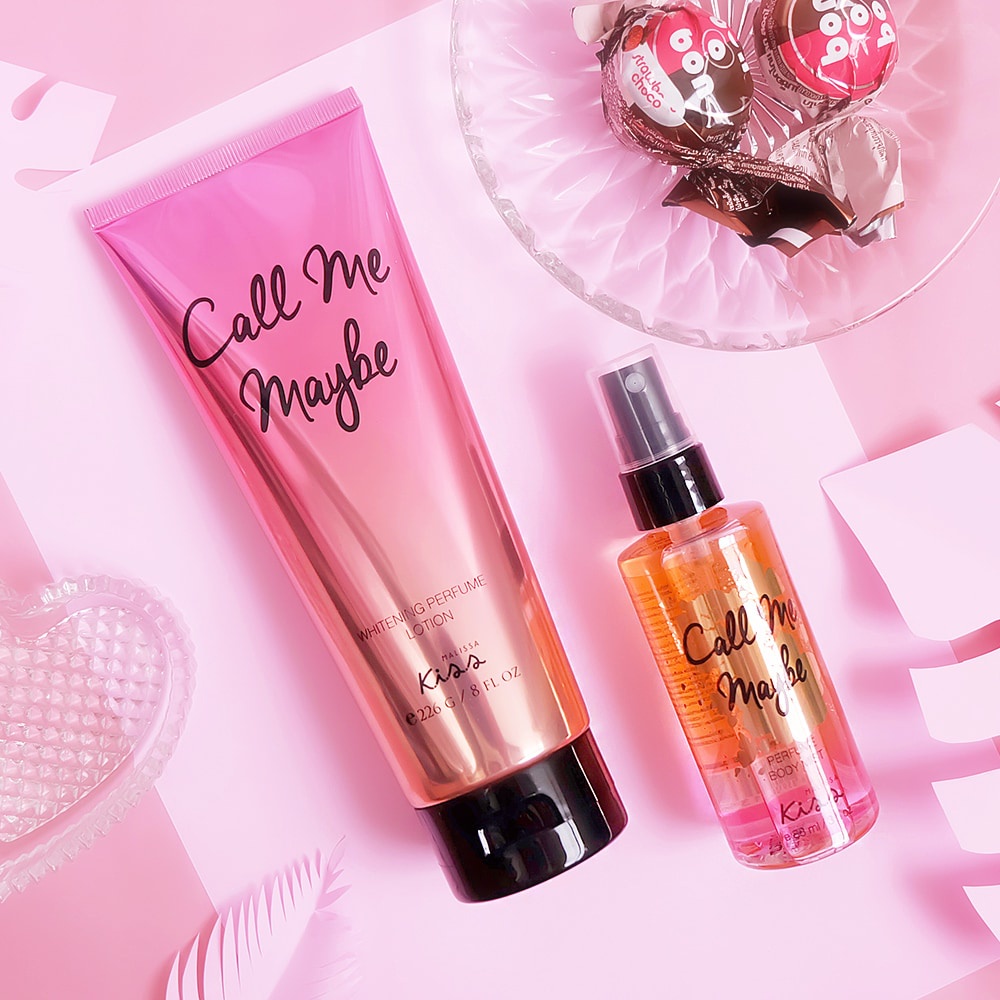 Sữa Dưỡng Thể Malissa Kiss Trắng Da Hương Nước Hoa Ngọt Ngào Call Me Maybe 226g