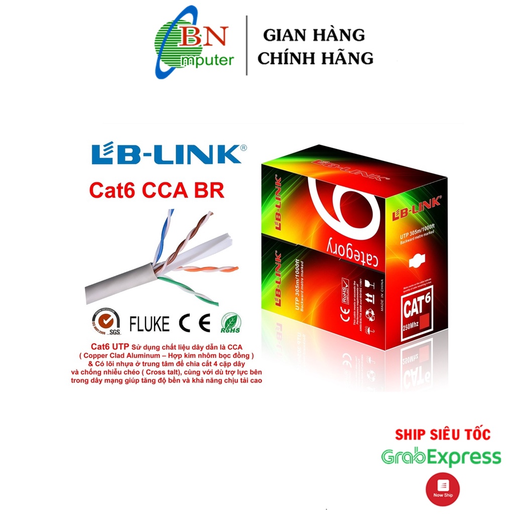 Dây Mạng Cat6 Lb-link Dài 305m