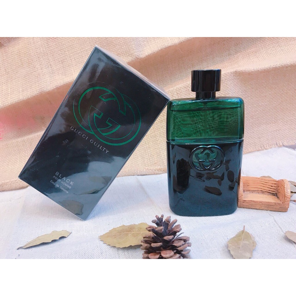 gucci black 90ml