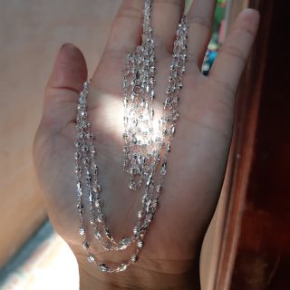 Dây chuyền bạc ý