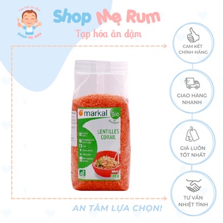 Đậu lăng đỏ hữu cơ markal 500g