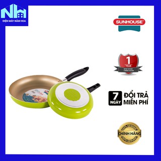 CHẢO SIÊU CHỐNG DÍNH SUNHOUSE CT18HK và CT24HK