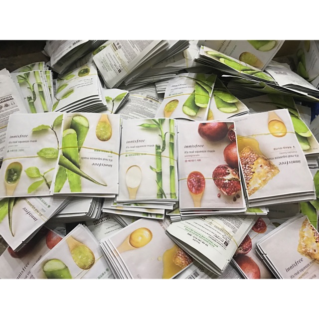Mặt nạ Mask innisfree combo 10 miếng