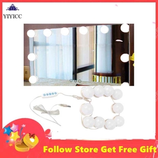 Set 10 Bóng Đèn Led Gắn Gương Trang Điểm Tiện Dụng