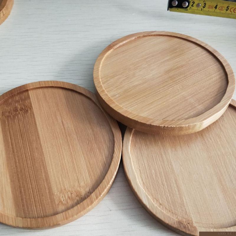 Khay đựng thức ăn bằng gỗ tre cách nhiệt chống nước chống bỏng dễ sử dụng