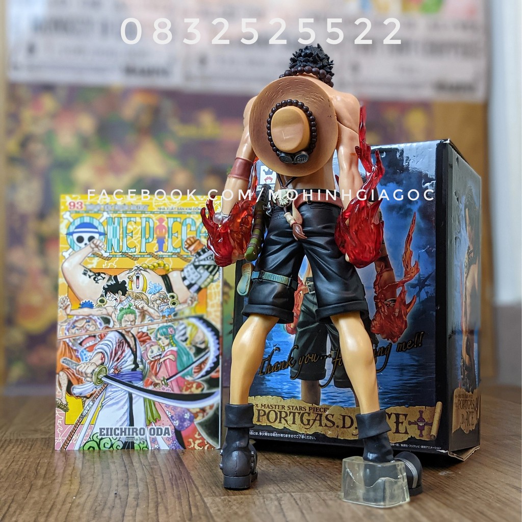 ( SẵnVN) Mô hình nhân vật Hỏa quyền Ace - Anh của Luffy - Truy tìm kho báu hải tặc One Piece