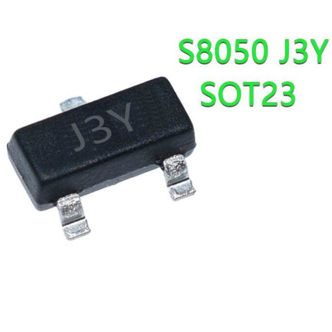 linh kiện 100 con transistor S8050 dán J3Y 0.5A 40V chân dán -AL3