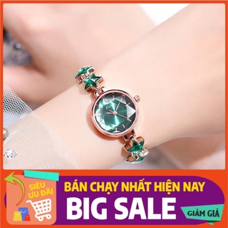 [ KIMIO ] Mẫu Đồng Hồ Nữ Kimio 6328 Hàng Chính Hãng Dây Kim Loại Nhỏ Xinh Lắc Sao Đủ Màu