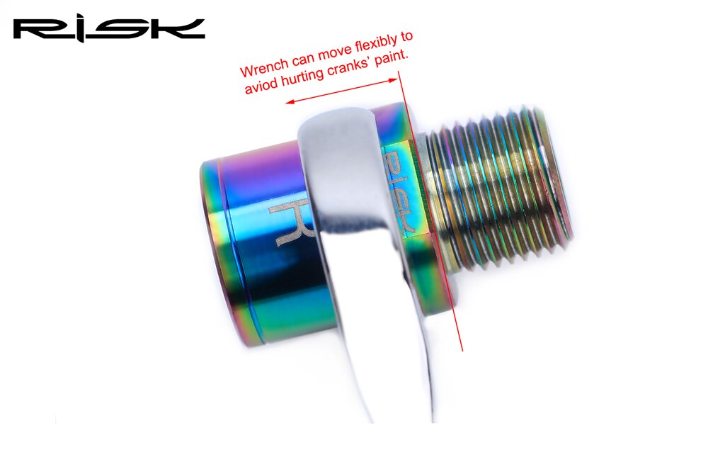 1 Cặp Đai Ốc Nối Dài Bàn Đạp Xe Đạp Bằng Hợp Kim Titan