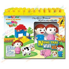 Xếp hình Nông trại vui vẻ 163 chi tiết