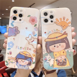 Ốp Lưng Họa Tiết Hoa Đính Đá Thời Trang Cho Iphone 12 Mini 12 Pro Max 11 Pro Max X Xs Xr Xsmax 8 7 6 6s Plus Se 2020