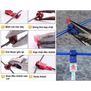 10 Cút Nối dây điện 1.0 - 2.5mm2