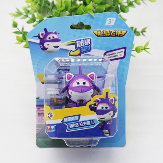 Đội bay siêu đẳng super wings đồ chơi nhân vật Crystal mini mẫu mới