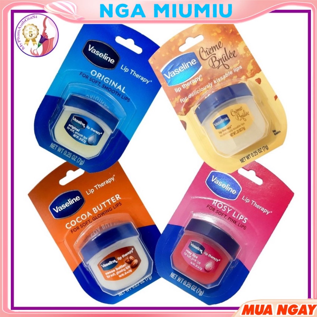 [ Hàng Auth] ]Sáp Dưỡng Ẩm Vaseline Mỹ -Dưỡng Ẩm Môi và Da -Dưỡng Môi 7g