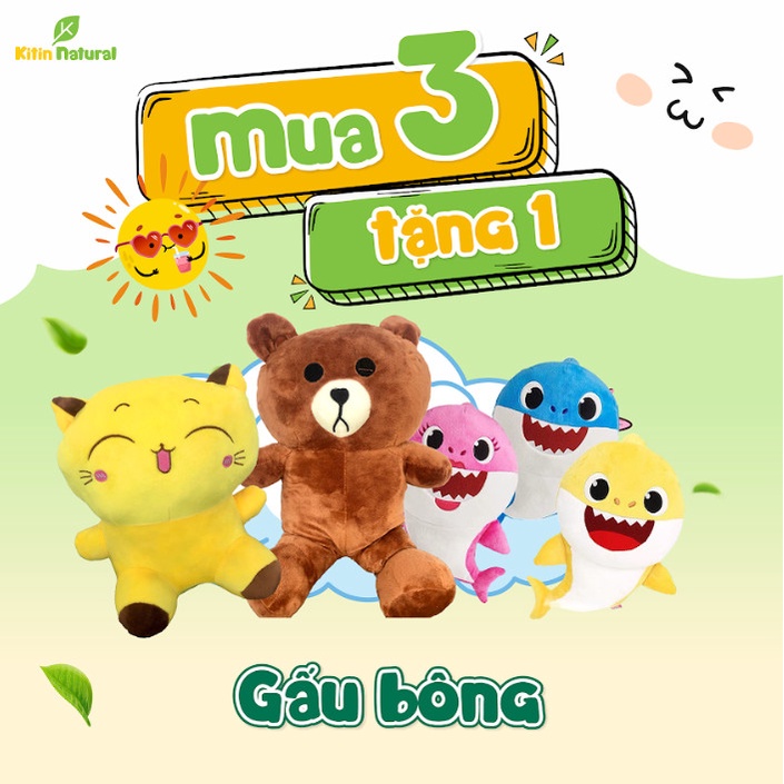 (Combo giá rẻ) Tã bỉm thương hiệu Việt Kitin Natural dán/quần NB56/S50/M44/L40/XL38/XXL36/XXXL34