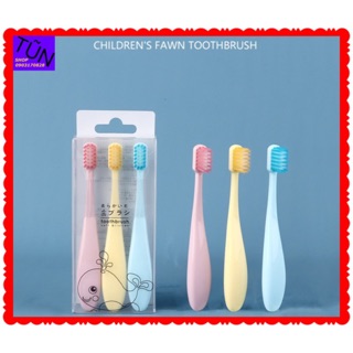 Set 3 bàn chải đánh răng cho bé