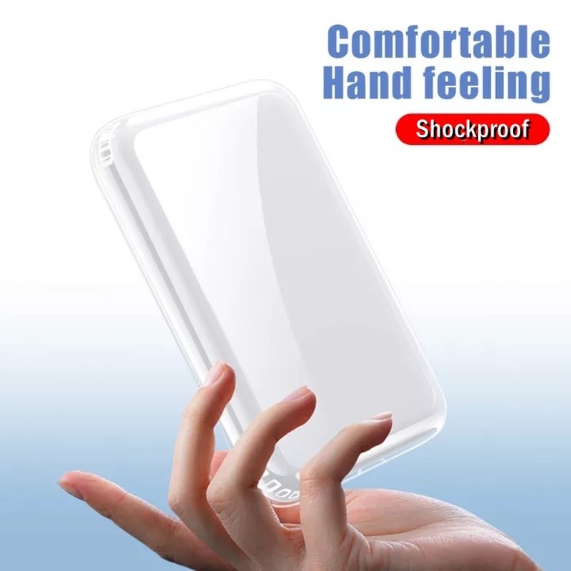 Ốp Điện Thoại TPU Trong Suốt Từ Tính Chống Sốc Cho Apple MagSafe