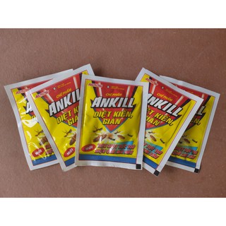 Combo 5 gói Thuốc rắc diệt kiến gián trong nhà, nhà xưởng Ankill 10g
