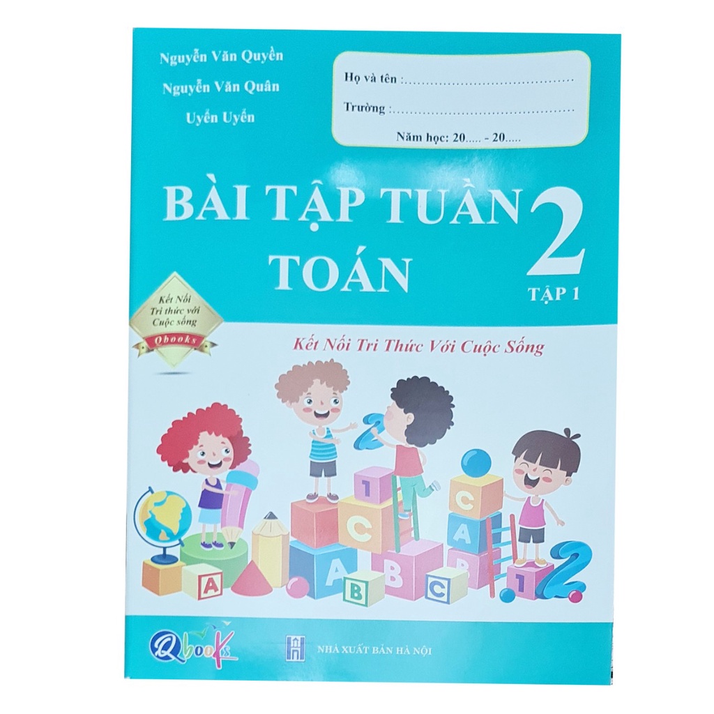 Sách - Bài tập tuần toán 2 tập 1 ( kết nối tri thức với cuộc sống )