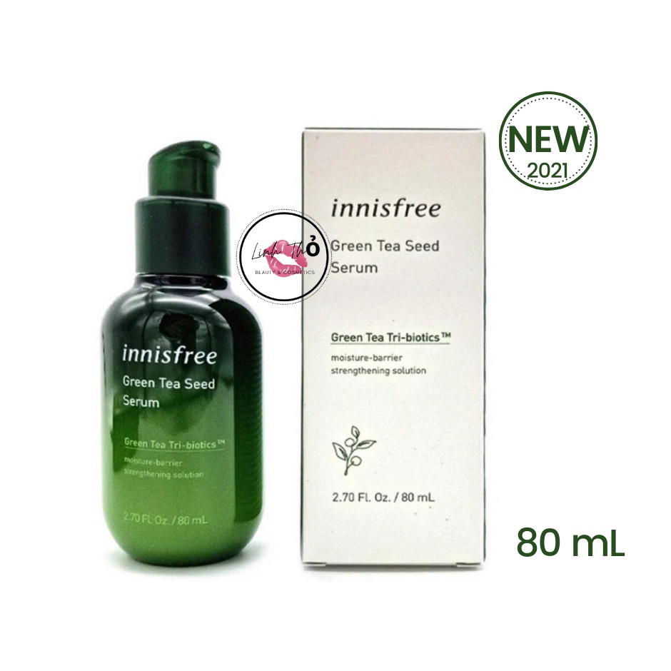[80ML] Tinh Chất Dưỡng Ẩm Innisfree Green Tea Seed Serum 80ml
