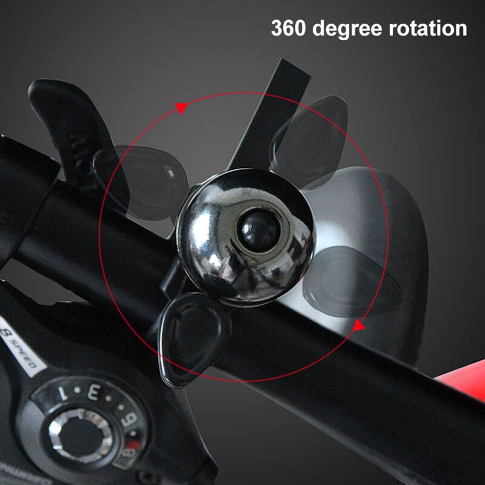 Chuông Gắn Tay Lái Xe Đạp Leo Núi 90db Bằng Đồng Nhiều Màu
