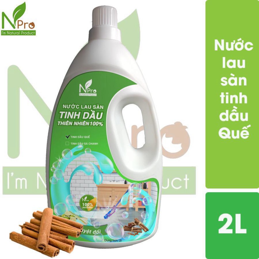 NƯỚC LAU SÀN 100% THIÊN  NHIÊN - TINH DẦU QUẾ - AN TOÀN CHO TRẺ NHỎ - BẢO VỆ GIA ĐÌNH - TẶNG NRC 500