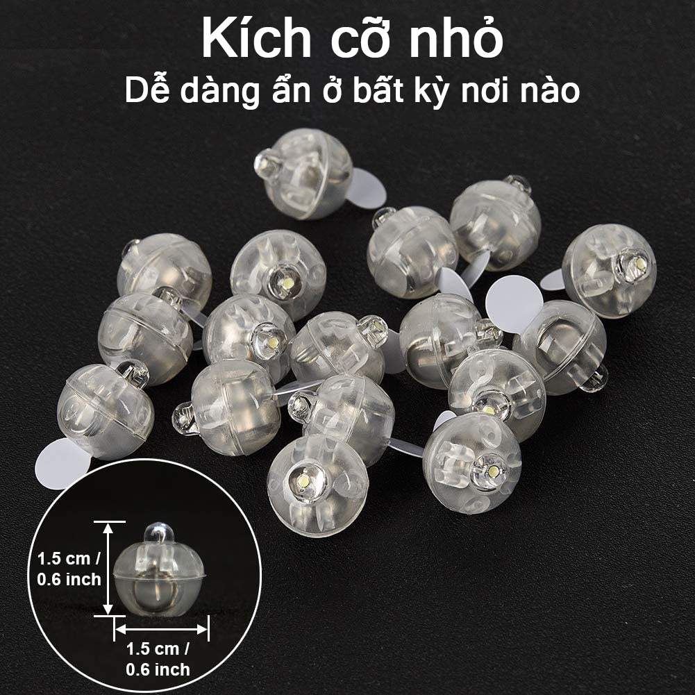 Đèn Led Bóng Tròn Mini Chống Thấm Nước Trang Trí Tiệc