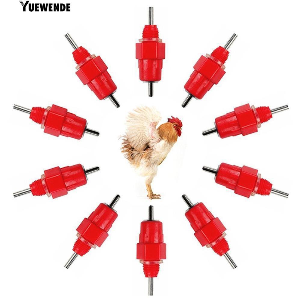 Set 10 van uống nước tự động tiện lợi cho gà