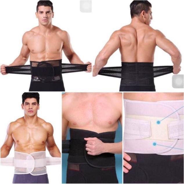 Đai Nịt Bụng Nam Co Giãn Giảm Mỡ Bụng Chất Liệu Cao Cấp Chống Cuộn Giúp Định Hình Vóc Dáng Gọn Hơn