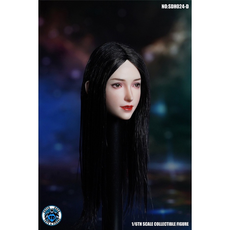 Mô Hình Đầu Nhân Vật Nữ Tỉ Lệ 1/6 SDH024 12"