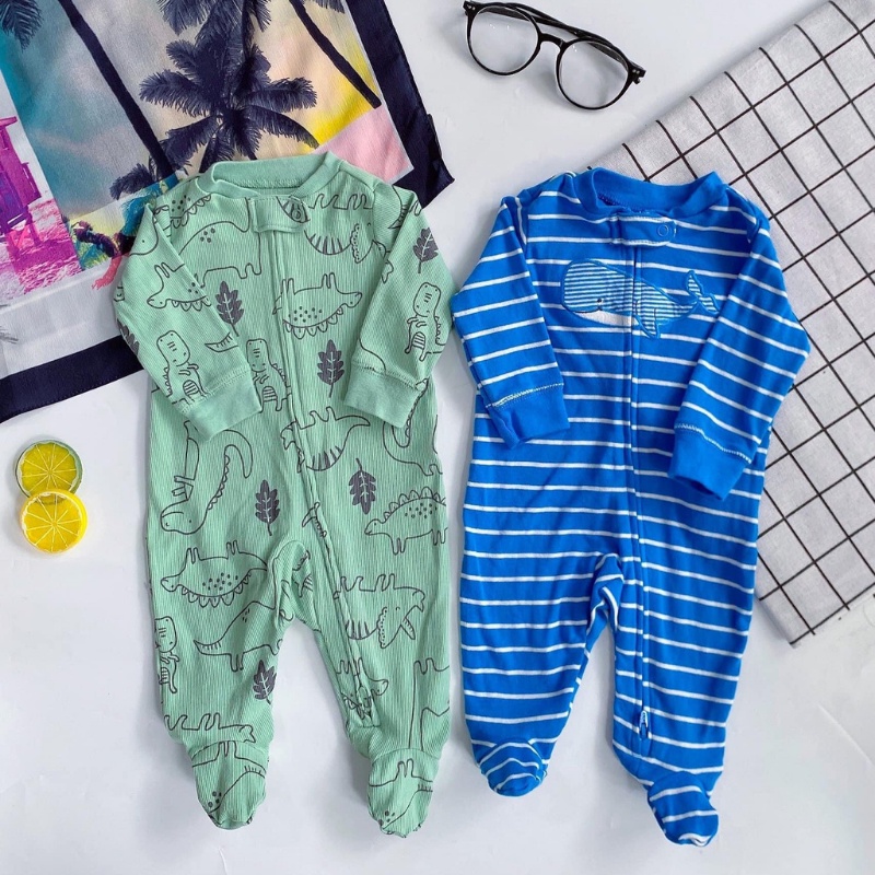 Bộ body cho bé dài tay MATYDO bodysuit cho trẻ sơ sinh liền tất cho bé 3-6 tháng