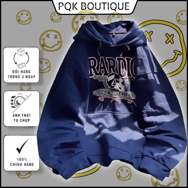 [Mã SKAMFSW175 giảm 10K đơn 50K] [sẵn] Áo Hoodie Nỉ Dáng Rộng RARDIC &gt;nam nữ mặc&lt;