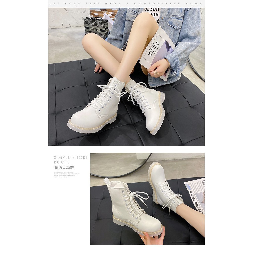 Boots cao cổ 8 lỗ | BigBuy360 - bigbuy360.vn