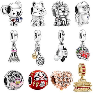 Mặt dây chuyền hình gấu Koala bằng bạc S925