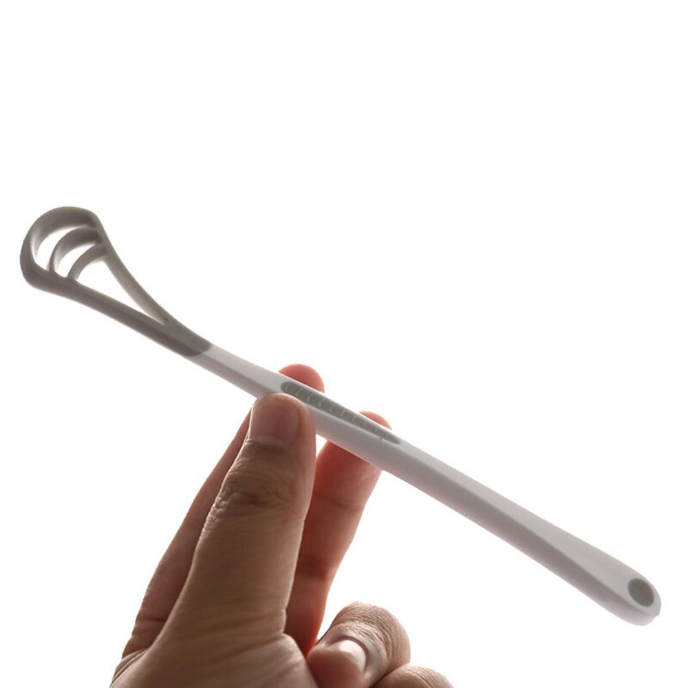 [Hàng mới về] Dụng cụ làm sạch lưỡi thoáng khí có thể tái sử dụng an toàn tiện dụng