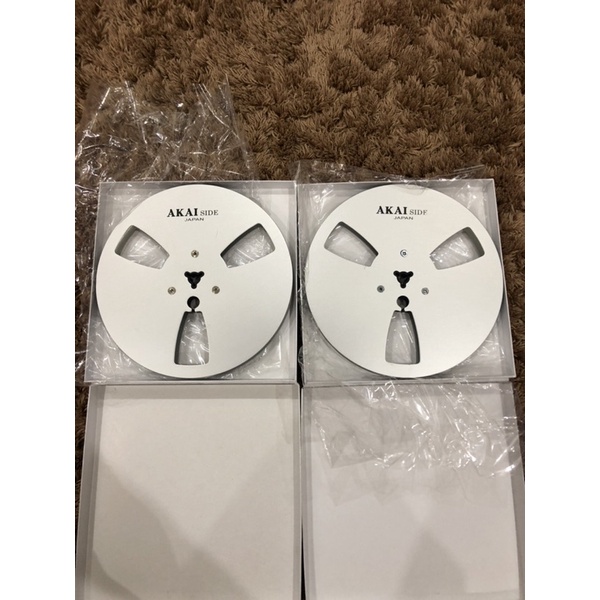 1 đôi xương nhôm Akai 7 inch silver