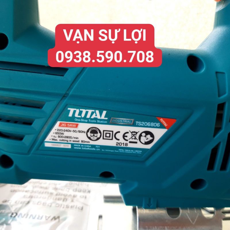 MÁY CƯA LỌNG GỖ SẮT 65W TOTAL (MÃ:TS206806)